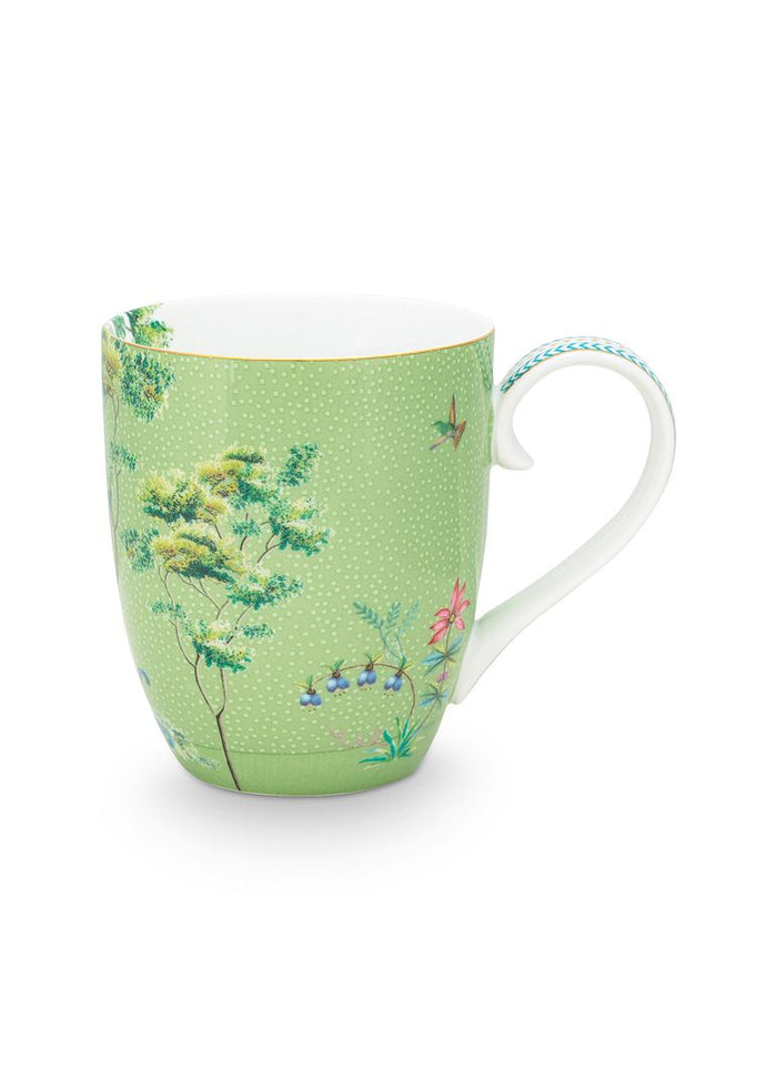 Pip Studio XL Mokken - Set van 4 - Groen - Jolie - 450ml