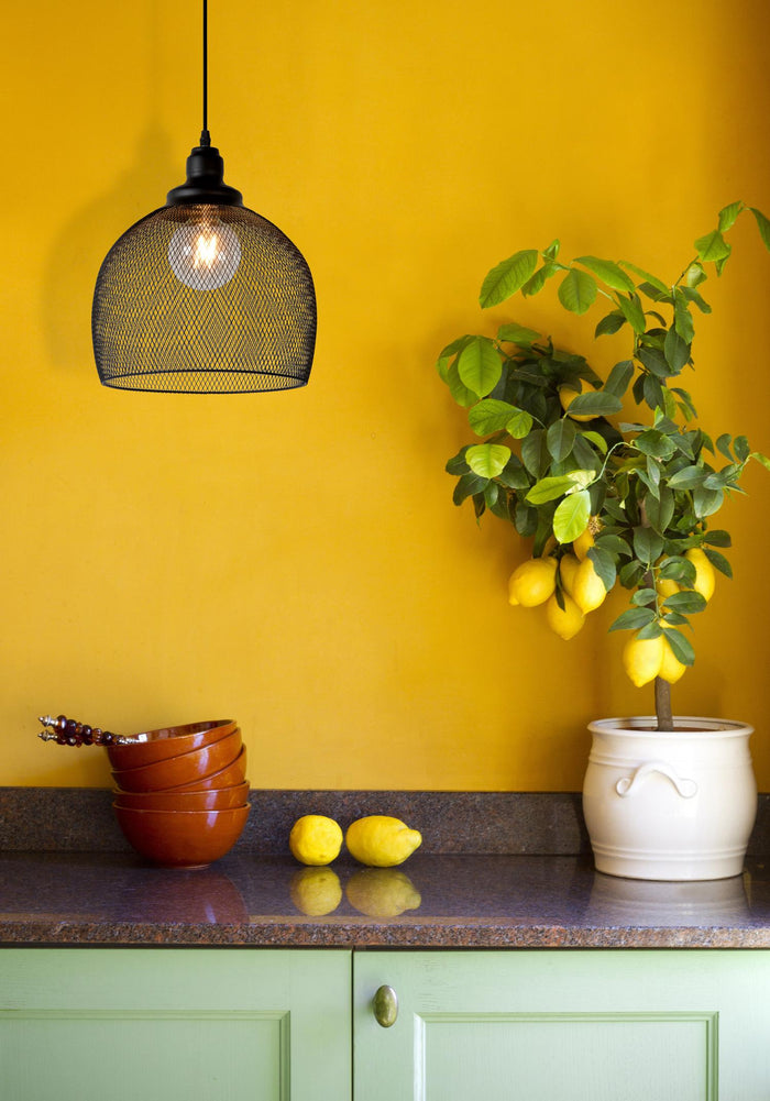 Lucide MESH Hanglamp - Zwart