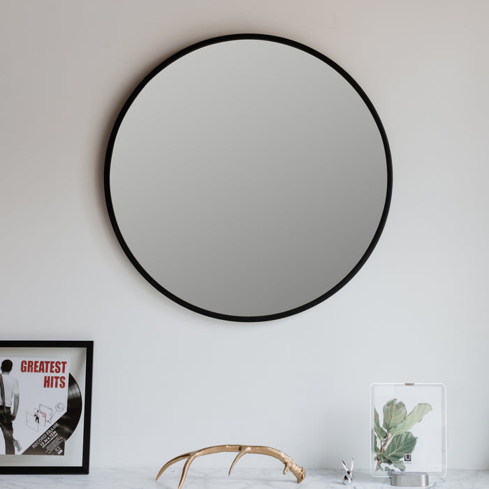Umbra Hub Spiegel Ø 94 cm - Zwart