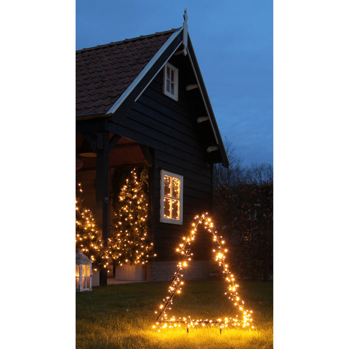 Luca Lighting Kerstboom Tuinsteker - LED - L53 x H75 cm - Warm Wit