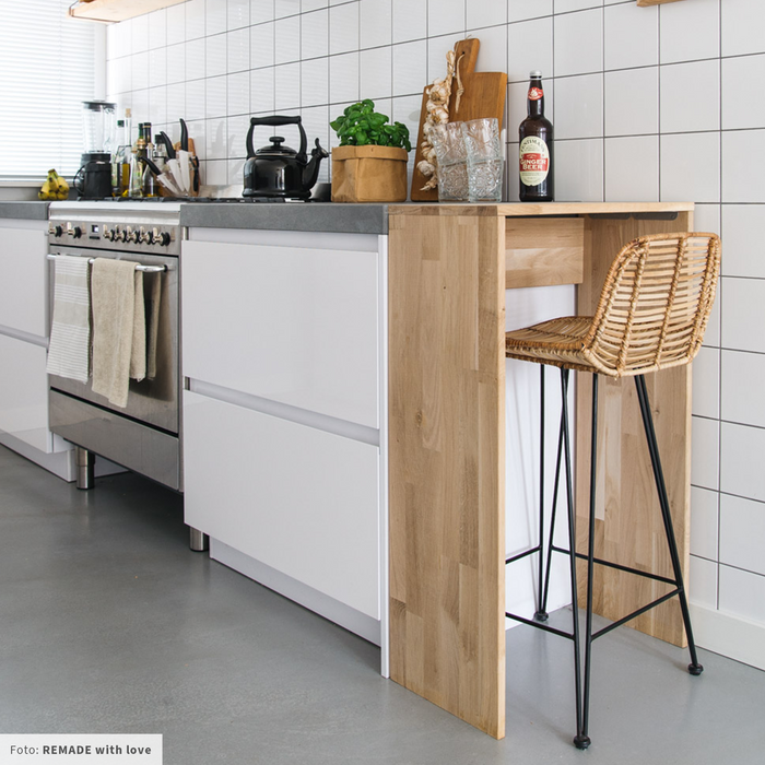 HKliving Rotan Barkruk