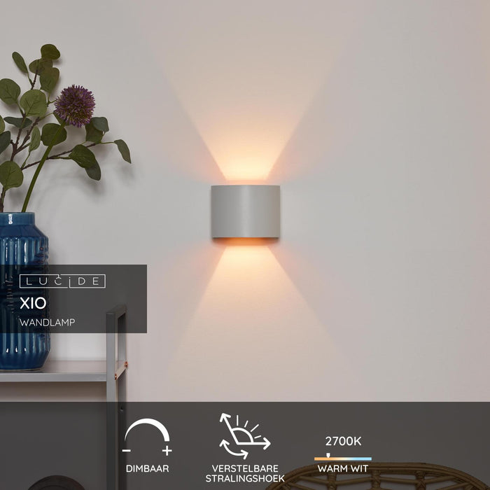 Lucide XIO Wandlamp - Wit