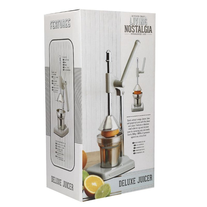 KitchenCraft - Citruspers met Hendel, French Grey - KitchenCraft | Liv