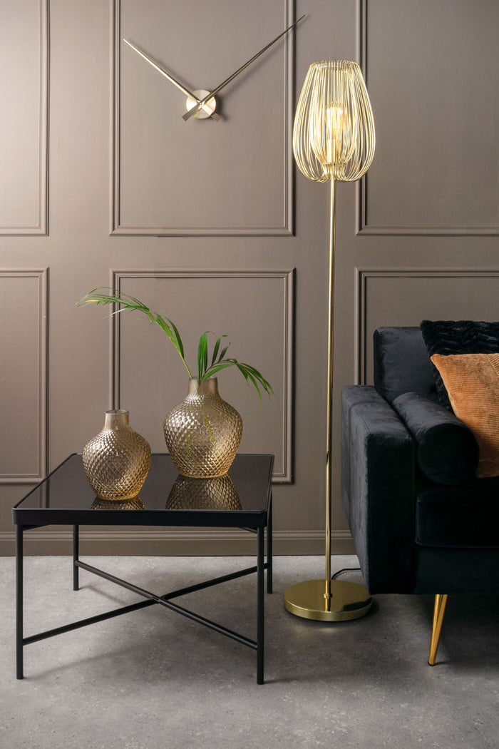 present time - Vaas Delight - Large - Glas Zandbruin - Ø18x20cm