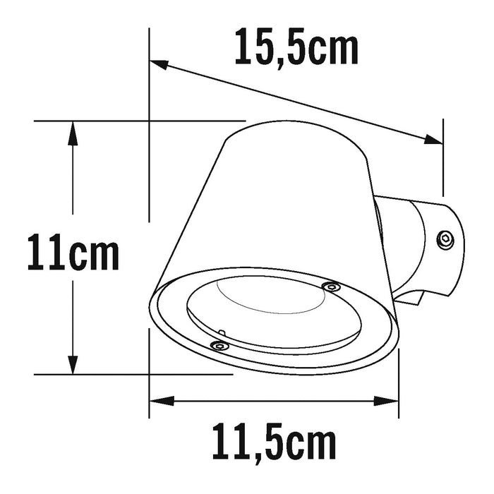 Konstsmide Trieste Wandlamp