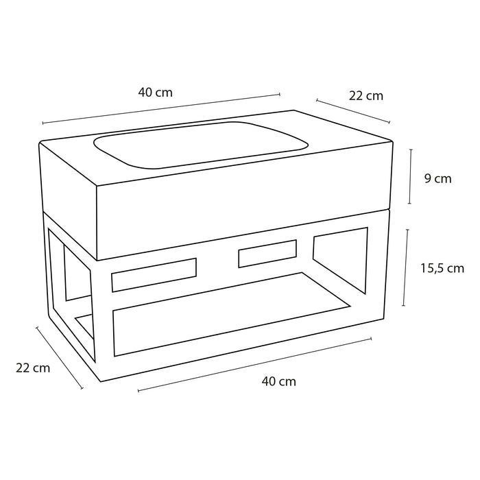 Differnz Fontein|Handdoekrek Force Bombai Rechte Kraan Mat Goud