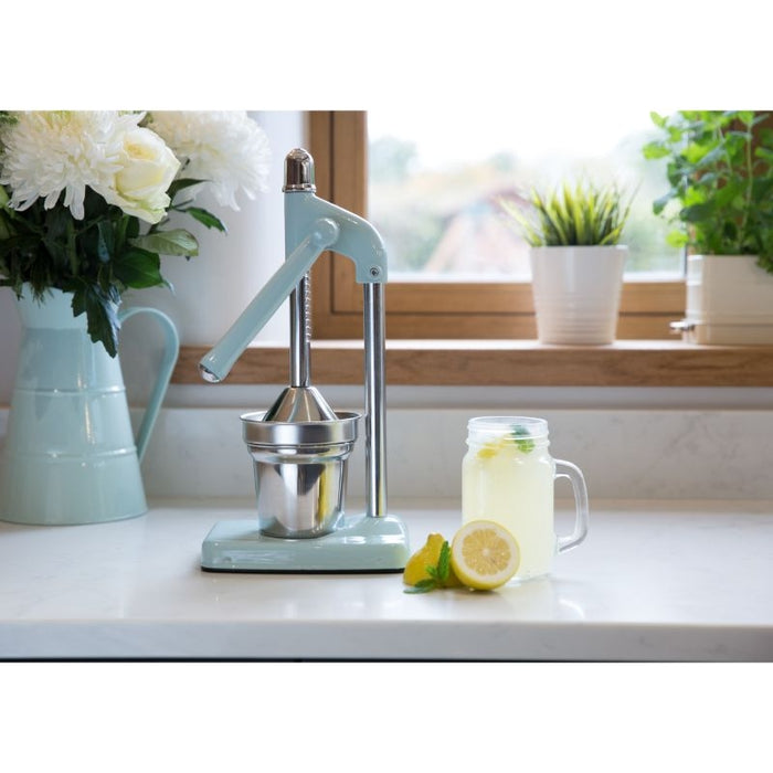 KitchenCraft - Citruspers met Hendel, Vintage Blue - KitchenCraft | Li