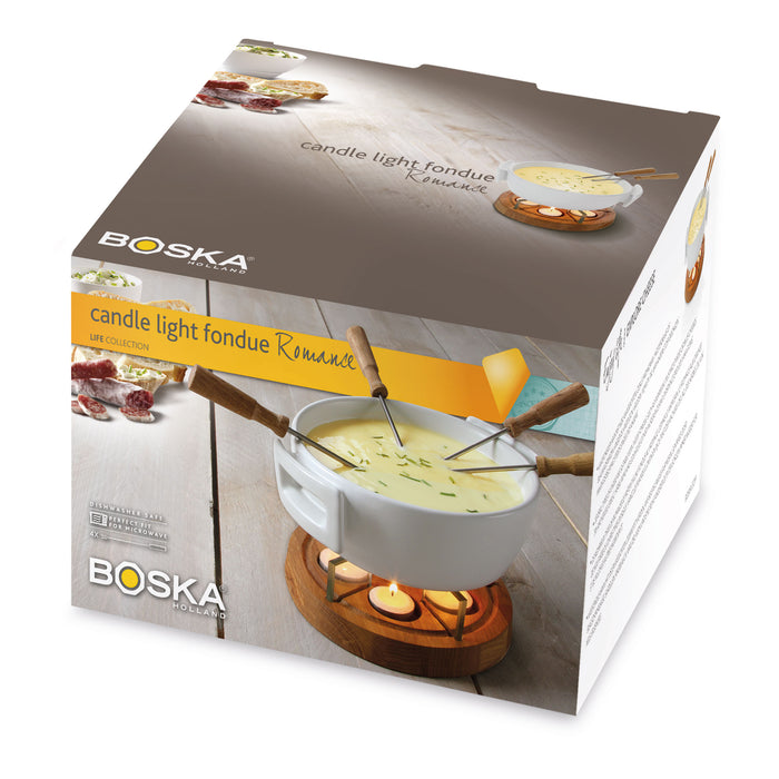 Boska Candle Light Twinkle Kaasfondueset 1 L