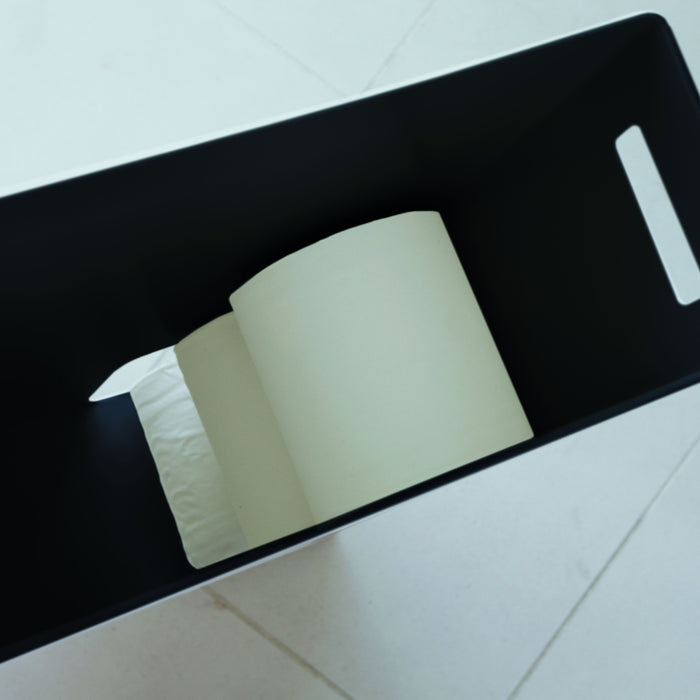 Yamazaki Tower Toiletrolhouder - Zwart