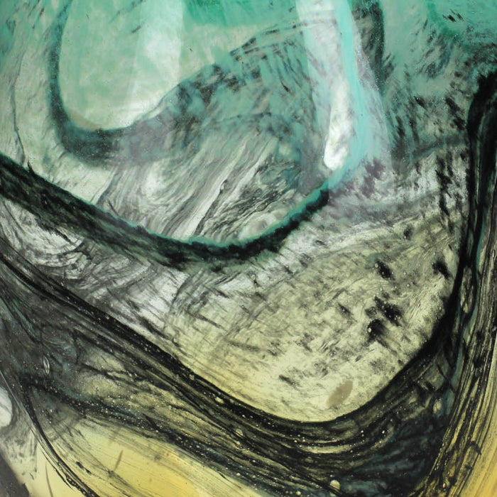 SVJ Home Decorations Ole Vaas - 17 x 17 x 26 cm - Glas - Meerkleurig