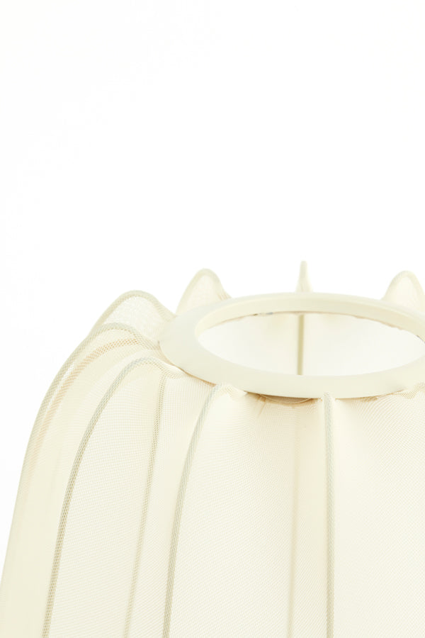 Light & Living Plumeria Tafellamp - H 60 x Ø 34 cm - Zand