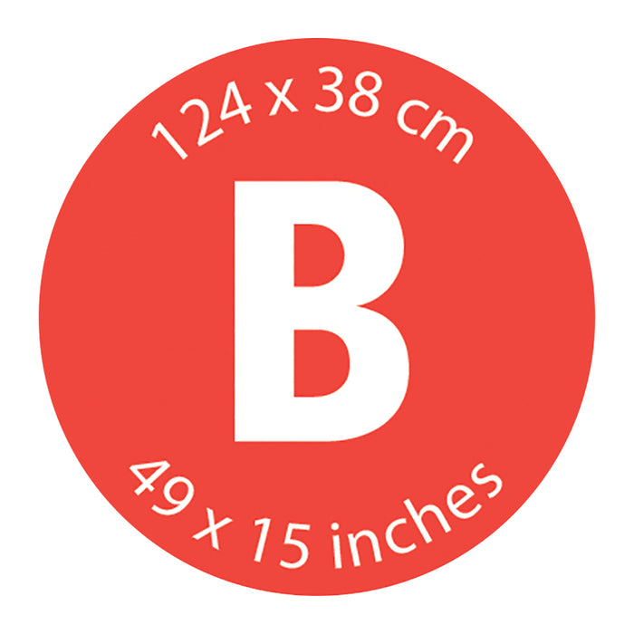 Brabantia Fresh Breeze Strijkplankhoes B 124 x 38 cm - Complete set