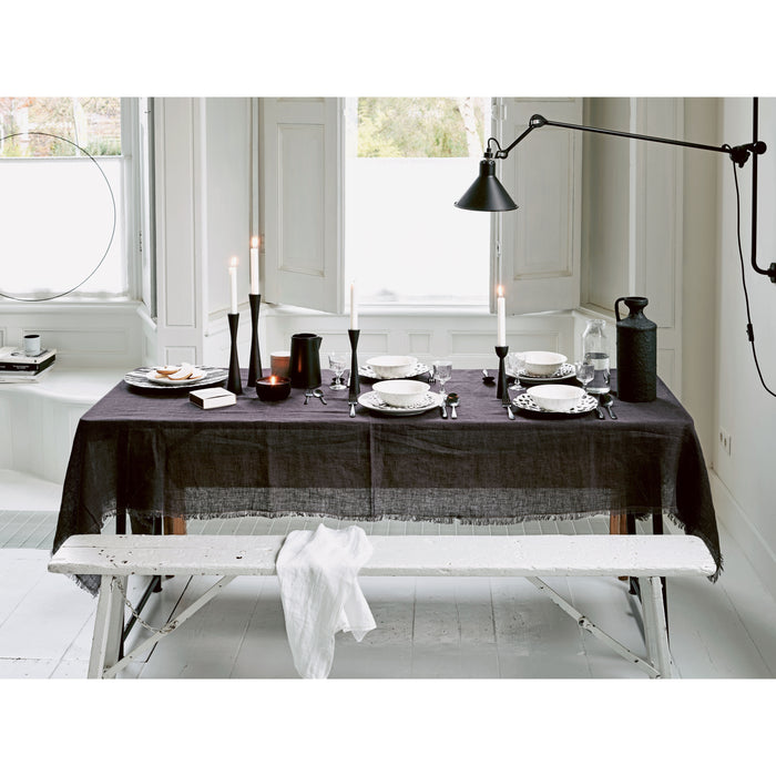 vtwonen Kandelaars - Set van 3 Stuks - Metaal - Zwart - 20-30cm