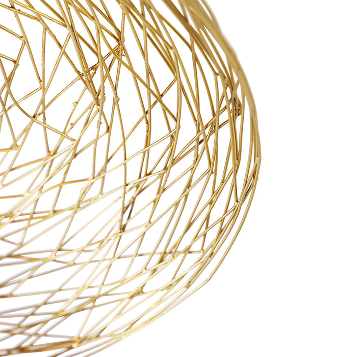 QAZQA Oosterse plafondlamp goud 40 cm - Glan