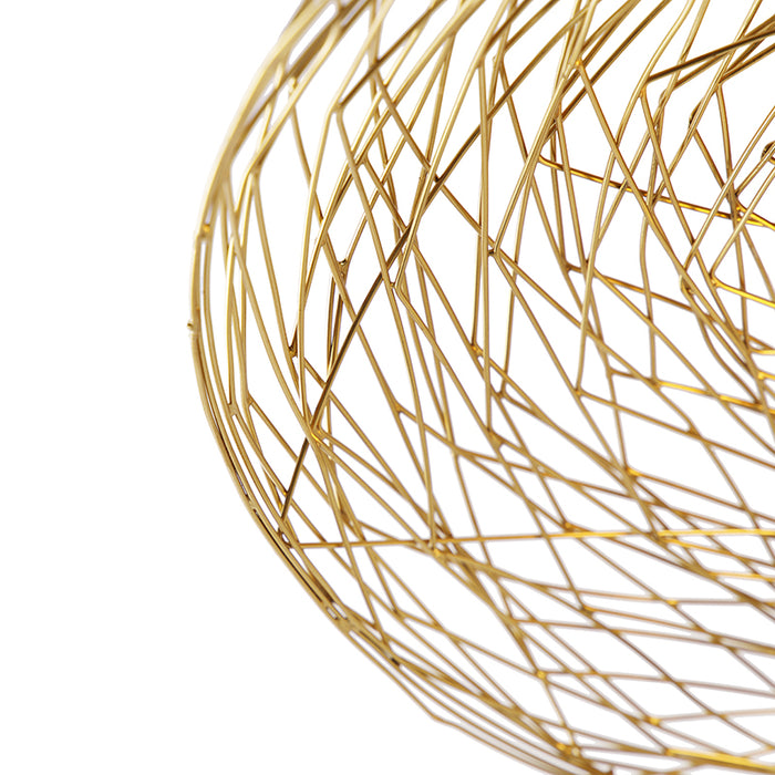 QAZQA Oosterse plafondlamp goud 40 cm - Glan