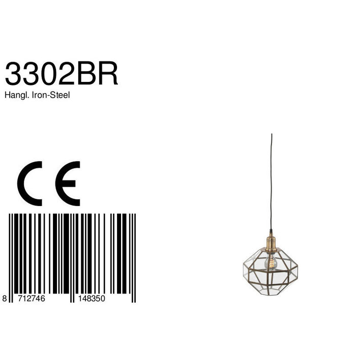 Steinhauer - Hanglamp klassiek - - H:145cm - Voor binnen