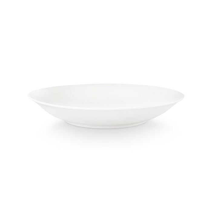 vtwonen Pastabord - Set van 2 - Wit - Porselein - Ø 25.5cm