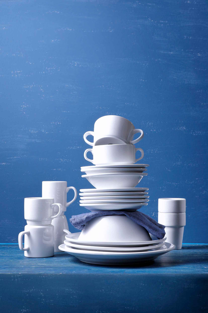 Mammoet - Budgetline - Schotel voor soepkom - 6 stuks - ø 17 cm