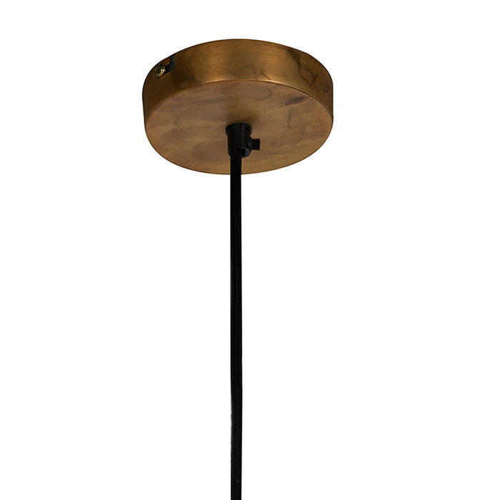 QAZQA Landelijke hanglamp bamboe 40 cm - Cane