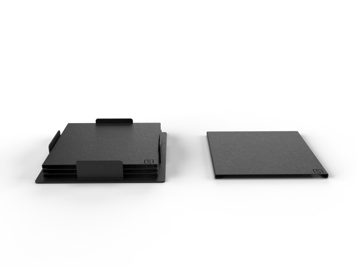 Steellish Oni Onderzetters voor pannen Zwart