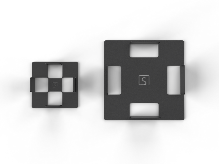 Steellish Oni Onderzetters voor pannen Zwart