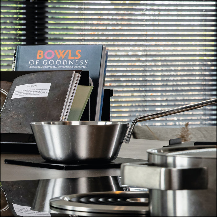 Steellish Oni Onderzetters voor pannen Zwart