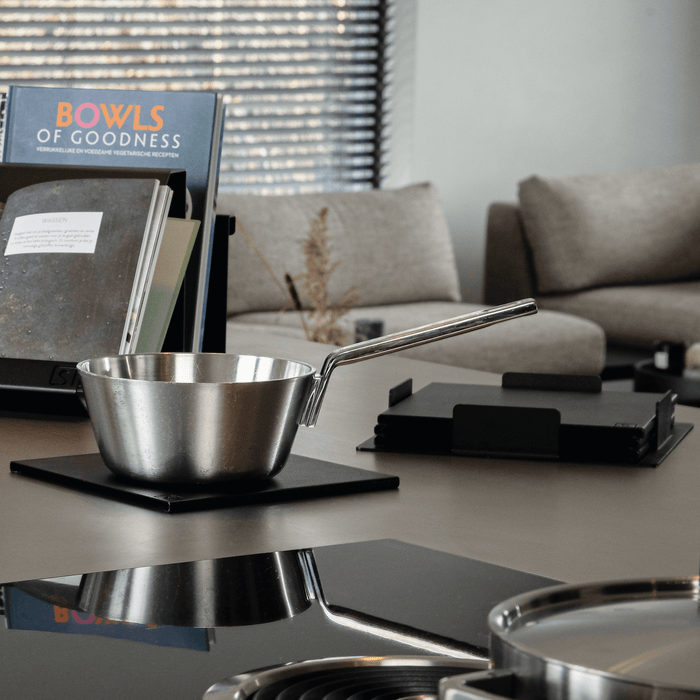 Steellish Oni Onderzetters voor pannen Zwart