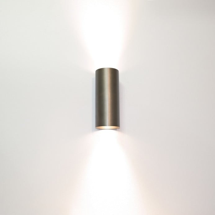 Artdelight Wandlamp Roulo 2 Licht Brons GU10 Up & Downlight