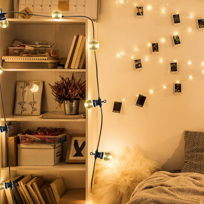 Aigostar Lichtsnoer I - Lichtslinger 10 Transparante LED 8 Meter