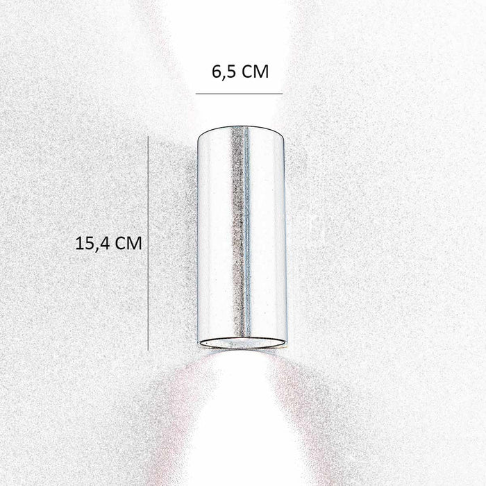 LT-Luce Wandlamp Roulo 2 Wit GU10