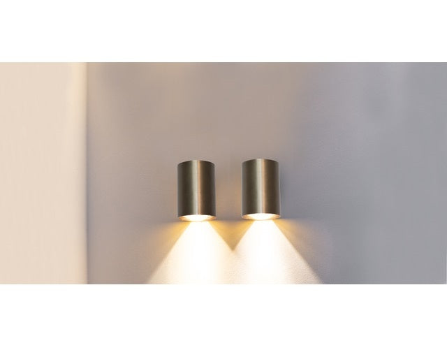 Artdelight Wandlamp Roulo 1 Brons GU10