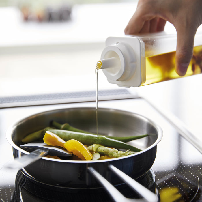 Yamazaki Tower Oliedispenser - Wit