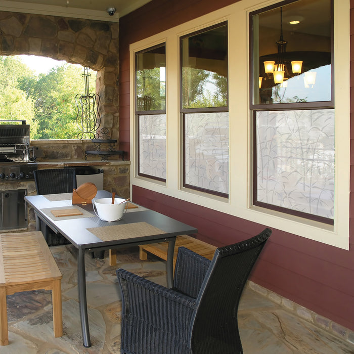 d-c-fix Bamboo Raamfolie - 67,5x200cm - Melkglas - Planten -