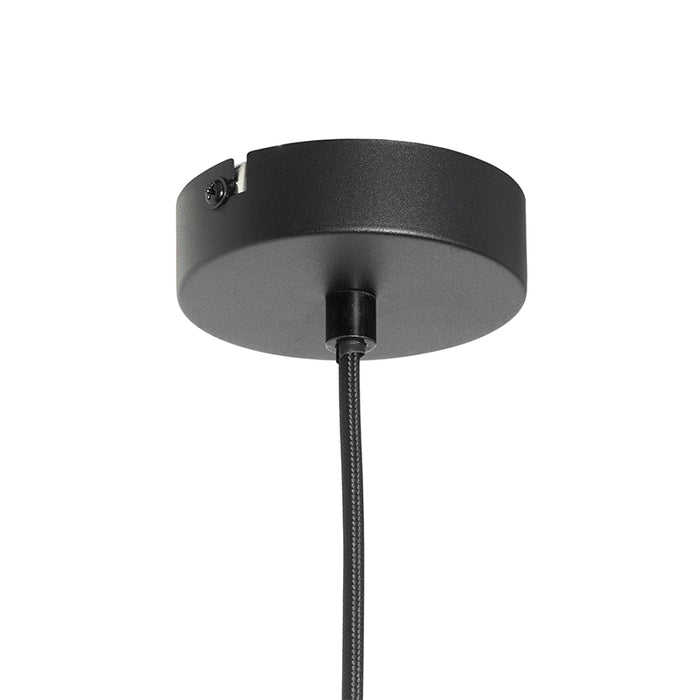 QAZQA Design hanglamp zwart draad 39cm - Johanna