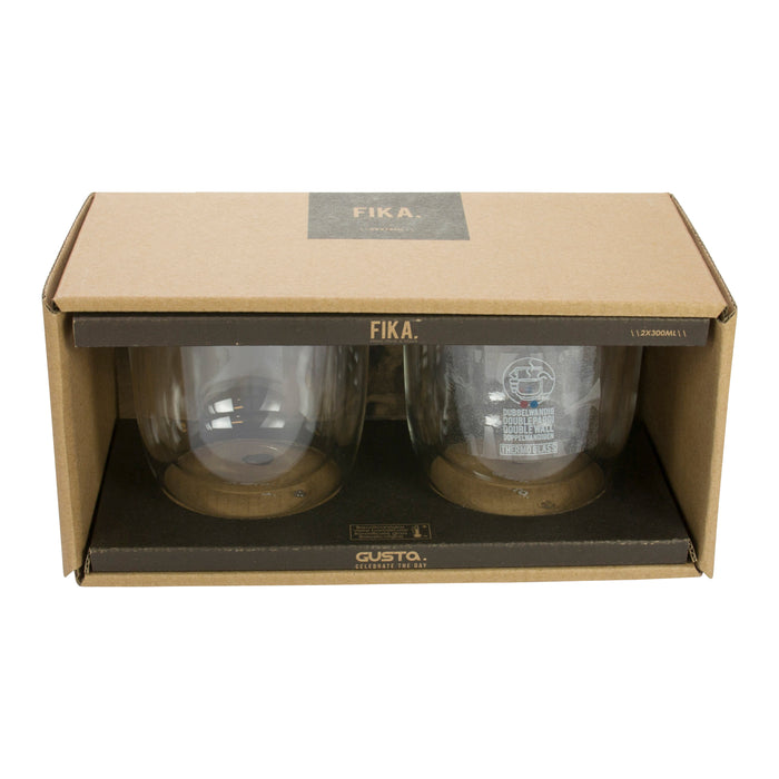 Gusta FIKA Dubbelwandig glas 0,250 L - 2 st.