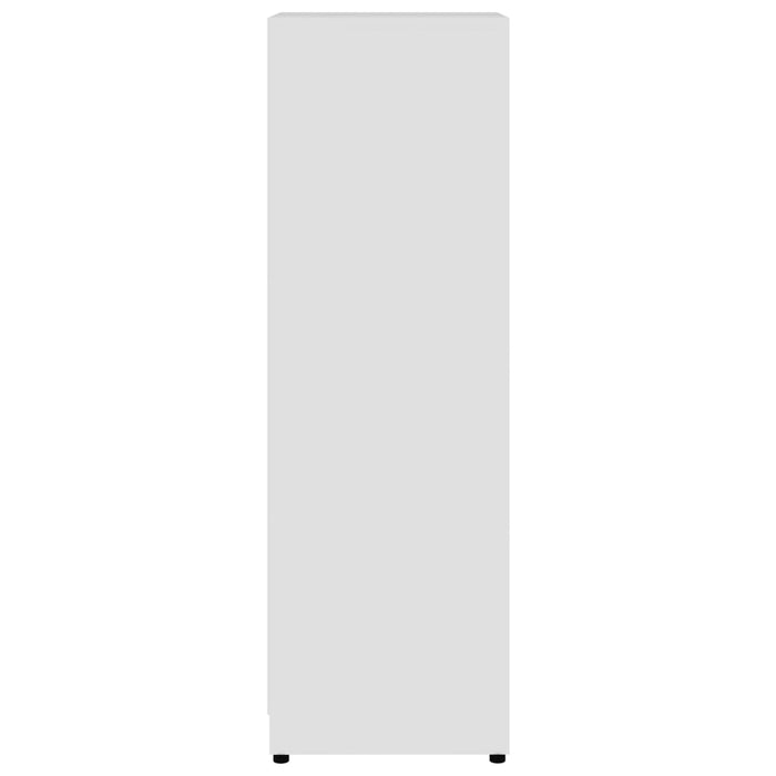 Prolenta Premium - Badkamerkast 30x30x95 cm bewerkt hout wit