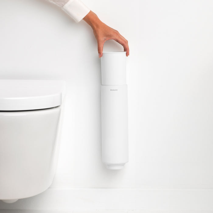 Brabantia MindSet Toiletborstel met Houder - Mineral Fresh White