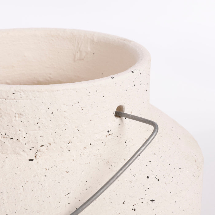 Mica Decorations Pietra Lantaarn - H16 x Ø25 cm - Beige