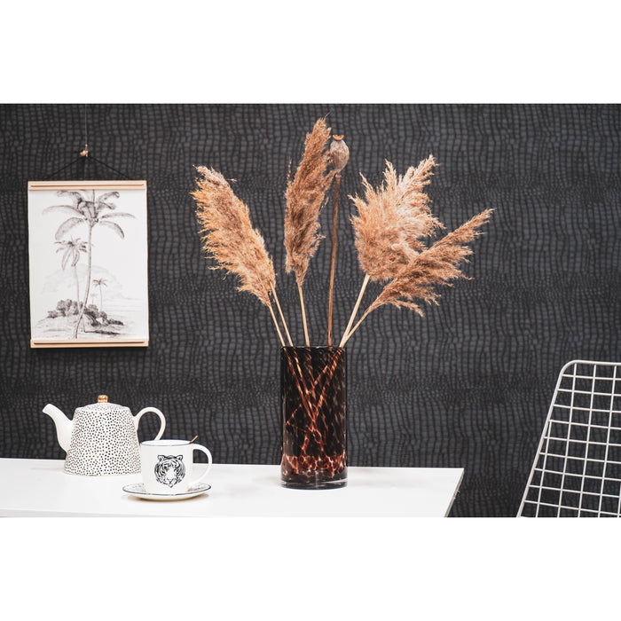 HV Panter Vaas Helder| Bruin 12x25cm