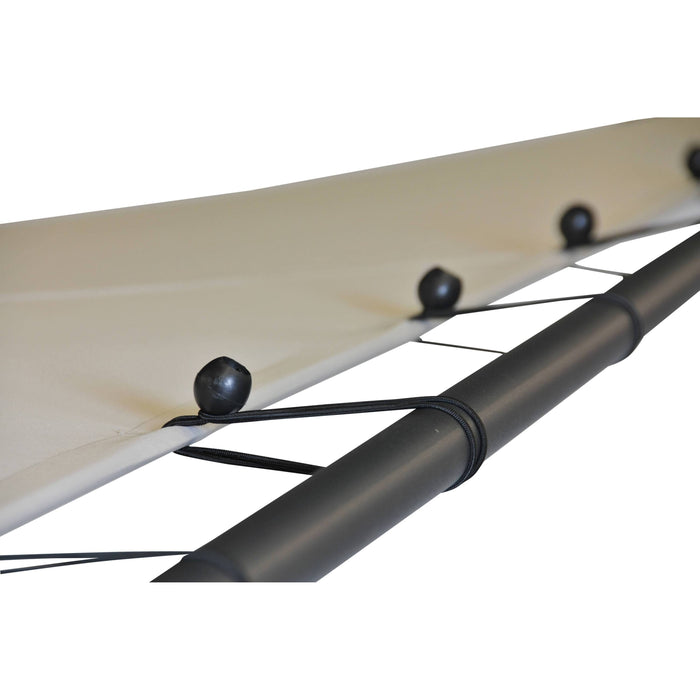 SORARA Elastiek met bungee ball tentspanner 40 stuks Zwart