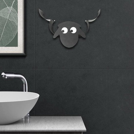 Sens Design schaap toiletrolhouder – wc rolhouder – hangend