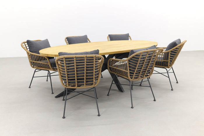 Garden Impressions Margriet natural|Taste Prado Ellips tuinset