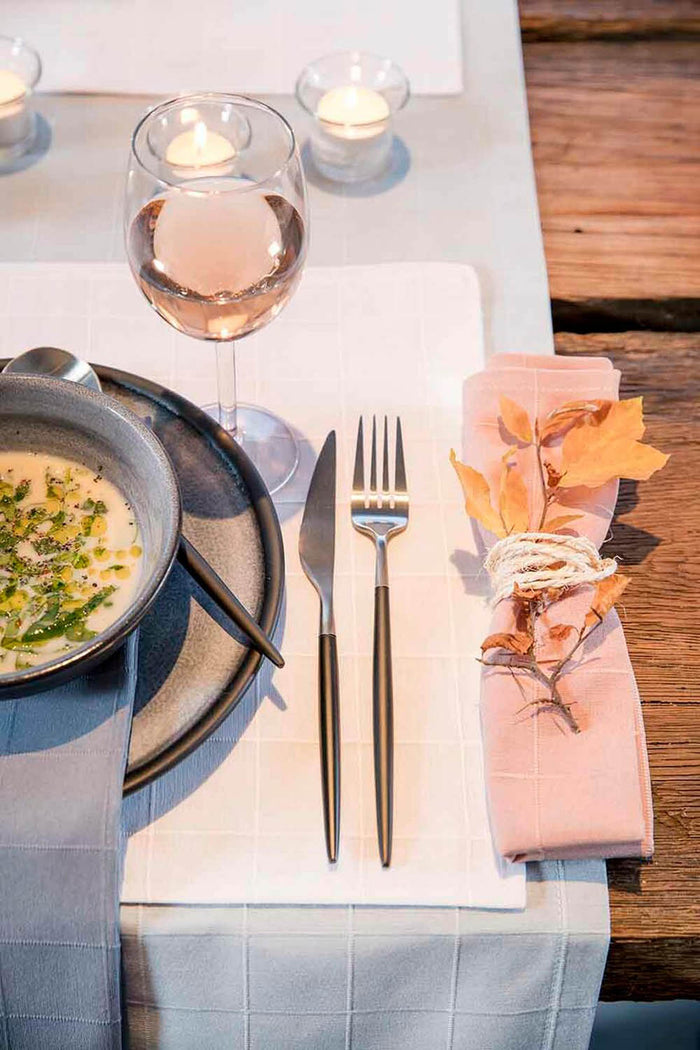 Mistral Home-Set van 4 placematten – Duurzaam-4x 35x45 cm – Roze