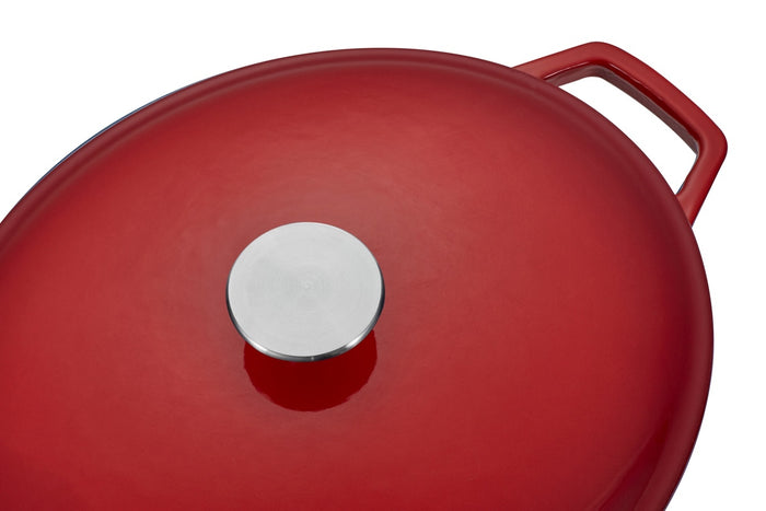 Buccan - Hamersley - Gietijzeren braadpan 29cm - Rood