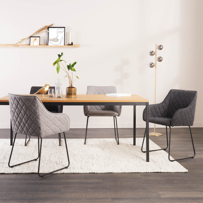 Linie Design Nyoko Vloerkleed 170 x 240 cm - Wit