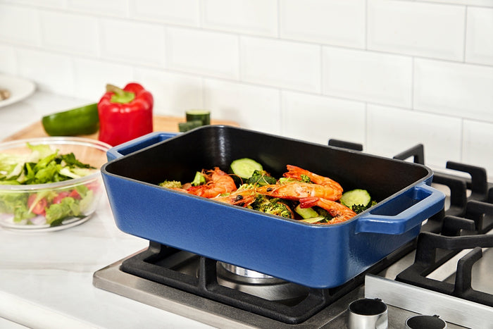 Buccan - Hamersley - Gietijzeren ovenschaal - Blauw