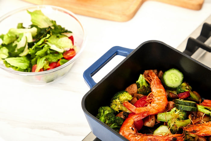 Buccan - Hamersley - Gietijzeren ovenschaal - Blauw