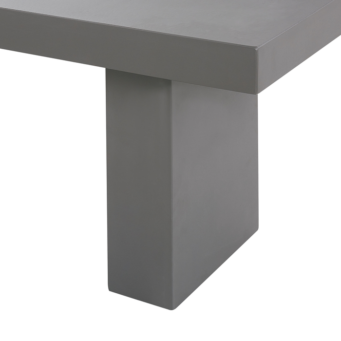 Beliani - TARANTO - Tuinbank - Grijs - Vezelcement