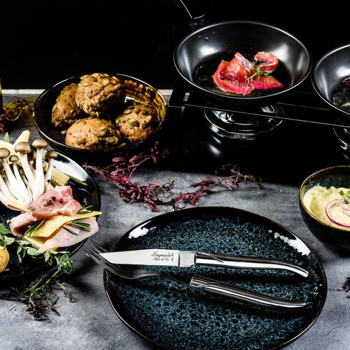 Laguiole Style de Vie Luxury Line Steakmessenset 6 st.