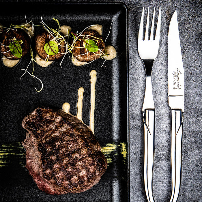 Laguiole Style de Vie Luxury Line Steakmessenset 6 st.